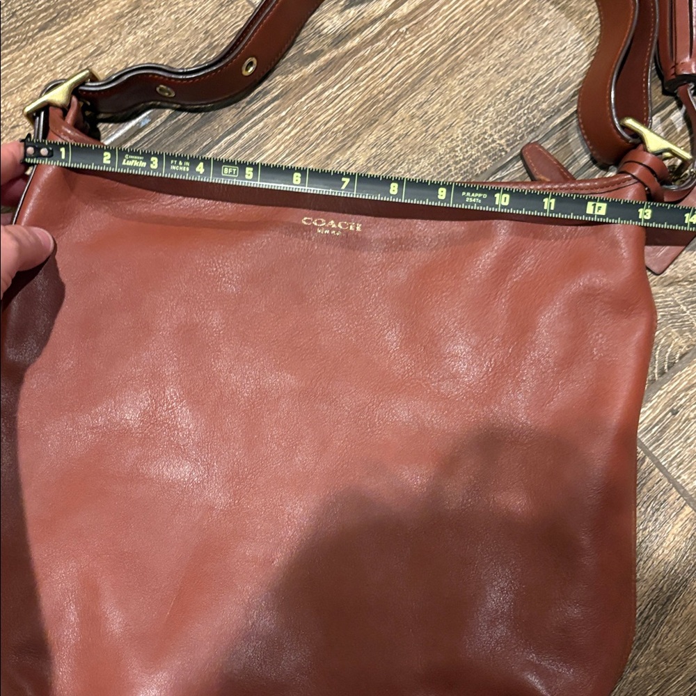 Vintage Coach Brooklyn Buttery Soft Leather Shoulder Bag in Toffee - Picture 11 of 12